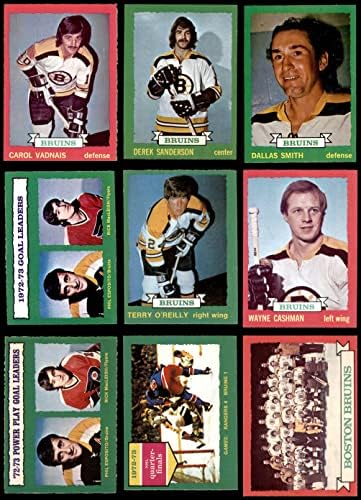 1973-74 O-PEE-Chee Boston Bruins, perto da Team Set Boston Bruins Ex/Mt Bruins