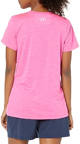 Under Armor Women's Tech Twist Script Logo Camiseta de manga curta