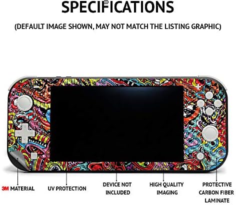 Mightyskins Skin Fiber para Nintendo Novo 3DS XL - Placa de circuito | Acabamento protetor de fibra de carbono texturizada e durável | Fácil de aplicar, remover e alterar estilos | Feito nos Estados Unidos