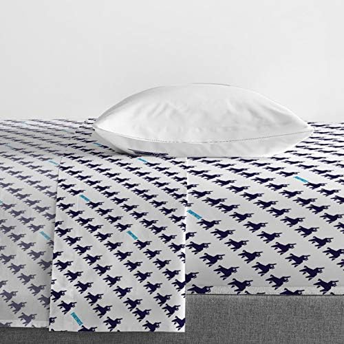 Jay Franco Fortnite Llama Geo 4 peças Conjunto de cama Twin - Inclui consultor e lençol reversível - Microfibra super suave