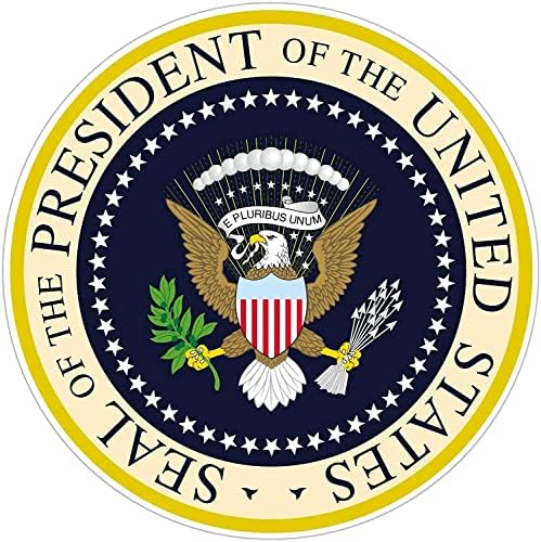 Seal presidencial Estados Unidos adesivo de vinil para carro Decalque de água Decalque para laptop Capacete de motocicleta