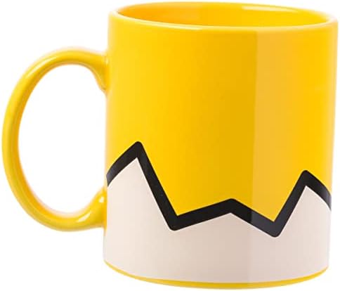 Silver Buffalo Sanrio Gudetama Face Caneca Cerâmica, 20 onças