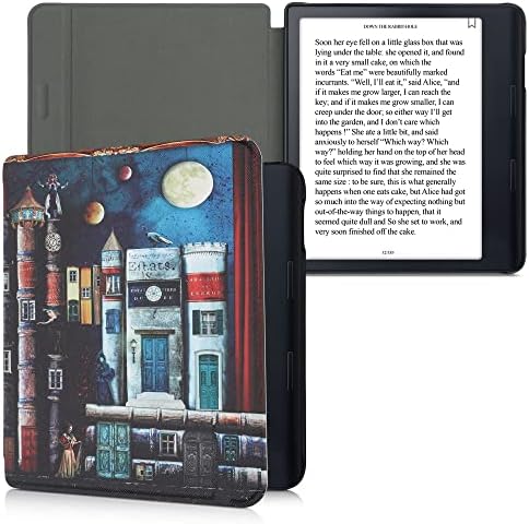 Caso Kwmobile Compatível com Kobo Sage - Case PU E -Reader Capa - Book City Multicolor