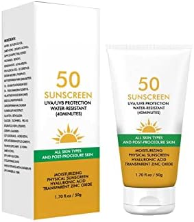 Tattoo Care Protele solar protetor solar SPF 50 Anti -suor hidratante protege a pele refrescante de óleo não oleoso que controla a bolsa de luxo hidratante da abelha