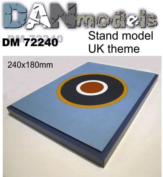Dan Models 72240 - 1/72 Stand Model UK Tema, tamanho 240 x 180 mm