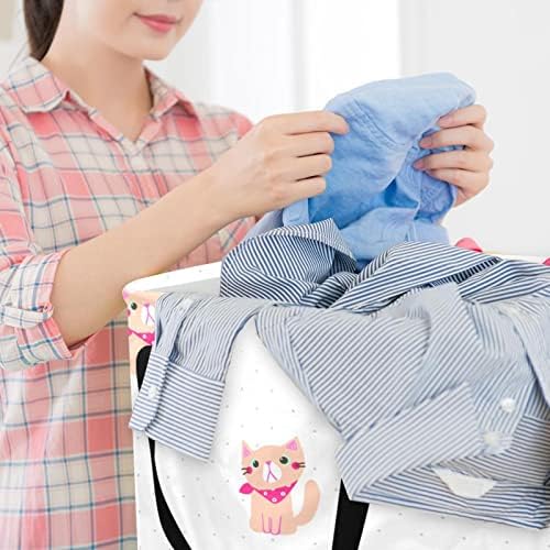 Lenço de cachecol Prinha estampa de lavanderia dobrável, cestas de lavanderia à prova d'água de 60l de lavagem de roupas de roupas de roupas para o quarto do banheiro