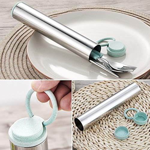 Colheres de knokr, utensílios de aço inoxidável conjunto de tabela de mesa de mesa ambientalmente amigável Proteção