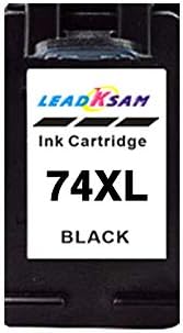 Cartuchos de tinta Compatível para HP74 74XL Substituição para o cartucho da impressora HP Deskjet D4260 D4263 4360 D4368 OfficeJet