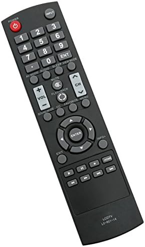 Replaced LC-RC1-14 Remote for Sharp TV LC-32LB150U LC-42LB261U LC-50LB261U LC-32LB261U LC-42LB150U LC-50LB150U LC32LB150U LC42LB261U LC50LB261U LC32LB261U LC42LB150U LC50LB150U
