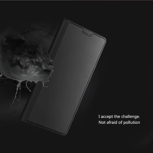 Caso Kvibeo para Samsung Galaxy S23/S23+/S23 Ultra, Caixa de carteira de couro PU com slots de cartão e capa de fólio magnético