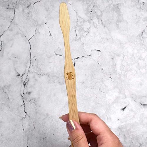Escova de dentes de bambu 'de caranguejo costurada' Azeeda