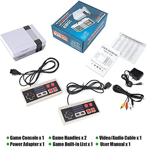 Consoles de videogame clássicos de mini-jogo clássicos com 620 jogos para o estilo de games console de jogos de mão- ​​saída