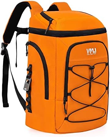 VMJ Backpack Cooler 36 Latas isoladas à prova de vazamento de vazamento Ajuste Ajuste Backpack Soft Sports Fan Cooler à prova d'água