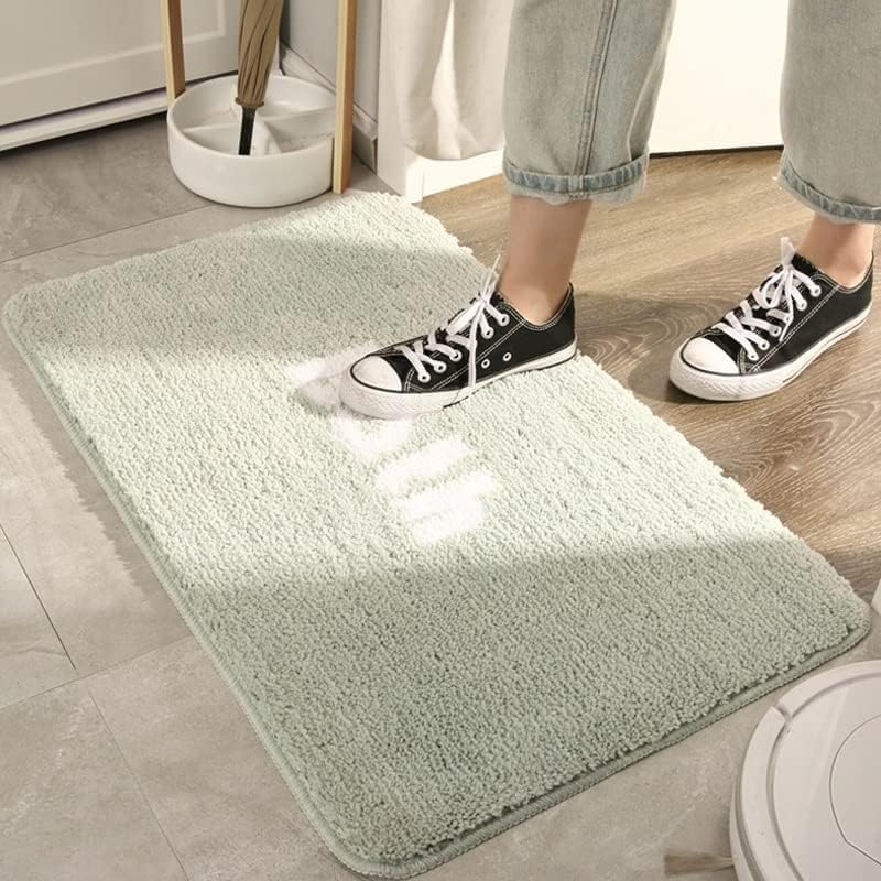 Tapete de banheiro de houkai tapete de porta de corredor de fundo impermeável e banho de banho seco rápido conjunto de tapetes