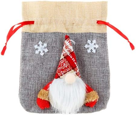 XIOS Decoração de Natal Férias de inverno Pattern Bag Presente Decoração de Natal Goodybag Fashion Fashion Home Decoração de casa ao ar livre para jardim grande