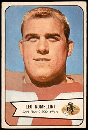 1954 Bowman 76 Leo Nomellini San Francisco 49ers Dean's Cards 2 - Good 49ers