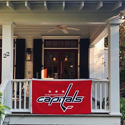 Desert Cactus Washington Capitals Flags Equipe NHL National Hockey League poliéster Indoor Outdoor 3x5 pés bandeiras