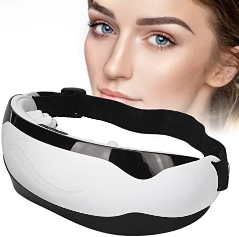 Massageador de olho elétrico, 9 modos de vibração USB Máquina de massagem ocular recarregável Massageador de olhos portáteis