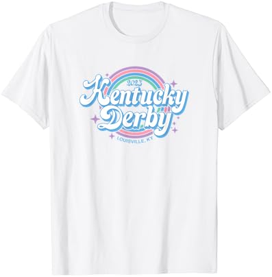 T-shirt oficialmente licenciado Kentucky Derby 2023 Stars