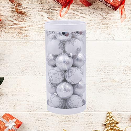 Ornamentos de bolas de Natal Besportble- enfeites de Natal à prova de quebra 24pcs 2. 36 Para decorações de árvores