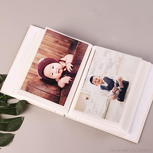 N/A 4D Grande álbum de fotos de 6 polegadas 100 Sheets Scrapbook Paper Baby Family Scrapbooking Albums Wedding Foto DIY