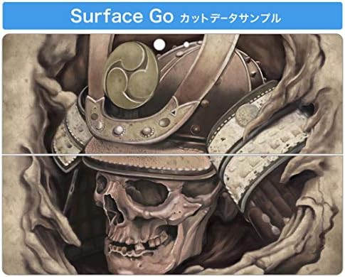 capa de decalque igsticker para o Microsoft Surface Go/Go 2 Ultra Thin Skins de adesivos para o corpo protetor 011556 Skull Skull Samurai