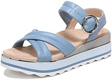 Vionic Women Pheonix Reyna Slide Adusjtable Strap Sandal - Ladies Fashion Platform Sandals com suporte ortopático escondido, tamanhos 5-11