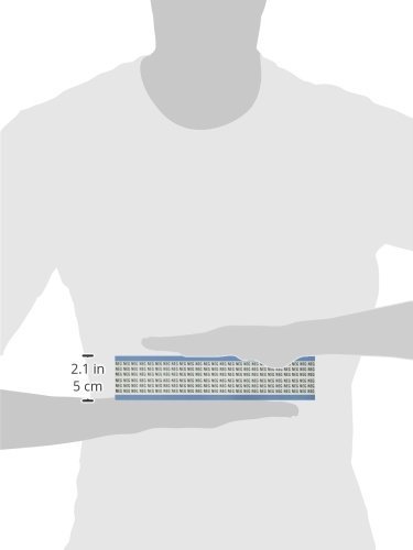 Pano de vinil reposicionável Brady WM-NEG-PK, preto em branco, cartão de marcador de fio de símbolo
