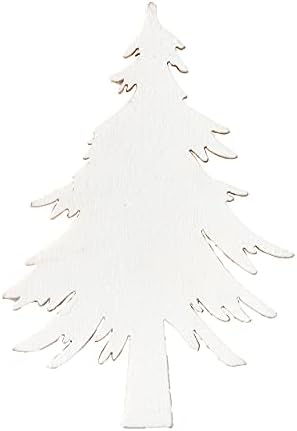 Tokyodo XO000112 Peças de árvore plana, 4 peças, peças de decoração de Natal