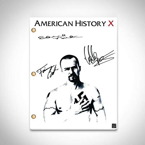 Rare -T American History X Limited Signature Edition Studio Script Licenciado Frame - Script com quadro personalizado
