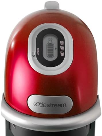 Fabricante de refrigerante doméstico com refrigeração de sodaStream, vermelho