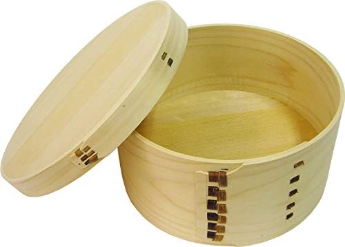 Kiso Craft hitsu, feito à mão, anel de flexão, feito no Japão, madeira, Hinoki, Sawara, Sakura, por 5 xícaras, microondas