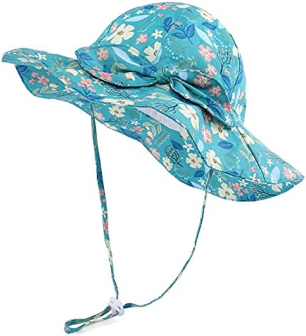 Baby Girl Sun Hat Hat UPF 50+ Fluppy UV Ray Protection Sun Protect