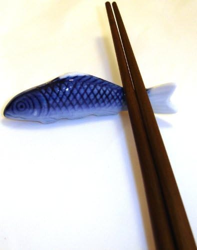 Conjunto de quatro descanso de pauzinho de peixe japonês