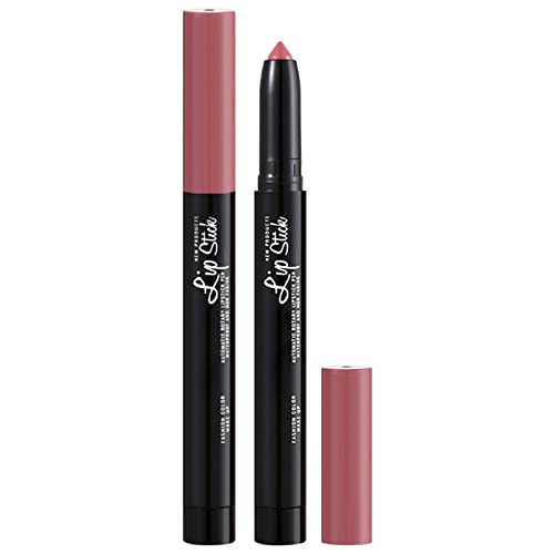 Xiahium batom maquiagem batom caneta veludo fêmea pasta de caneta fêmea rosa com lapish apontador de lábio automático