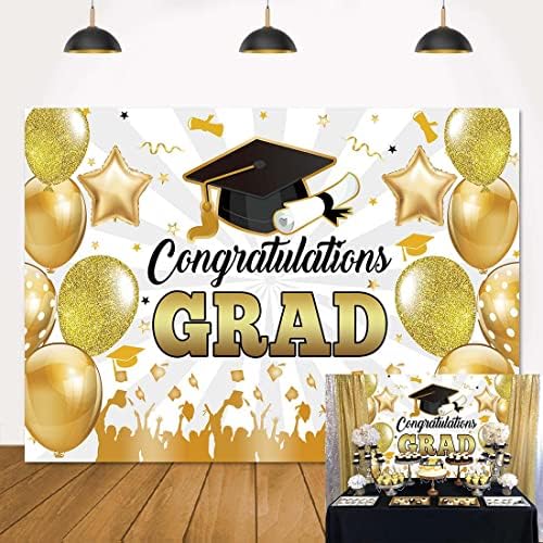 2023 Parabéns Promoção do baile preto Balões de solteiro Balões de ouro Parabéns PROFUNHAÇÃO AUMSIDADE DO 2023 FESTO DE FESTO PROM