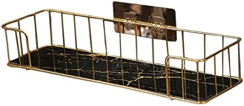 PLATA DE BAVIEL BABLAZE Multifuncional sem chuveiro Caddy Organizador para decoração de hotel, grande ouro preto