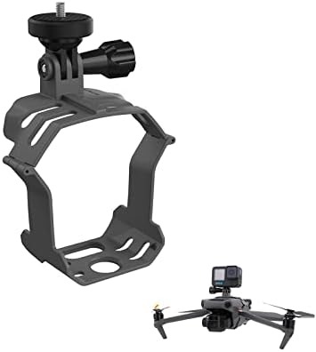 IVBOOG Stand para DJI Mini 3 Adaptador de câmera de drone Pro Mount Glamp Solder para DJI Air 2s/Mavic 3 Acessório de luz LED