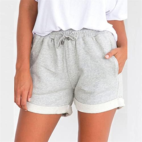 Miashui calças de linho compridas mulheres mulheres shorts de praia de verão juniores