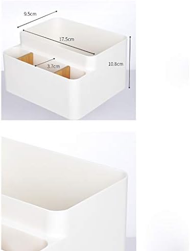 Caixa de armazenamento caixa de lenço de papel simples casa de controle remoto de controle multifuncional da sala de