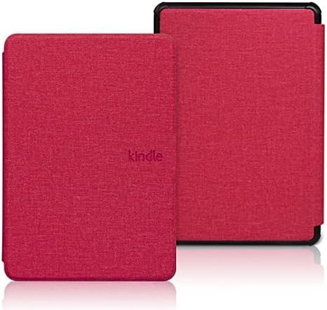 JNSHZ [11ª geração, lançado em 2021] Kindle Paperwhite Padrão de pano de imitação Auto Sleep/Wake Smart Protective Cover Cases
