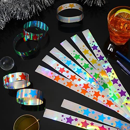 500 peças de pulseiras de estrela neon pulseiras plásticas para eventos Impermeáveis ​​pulseiras de estrela neon star de