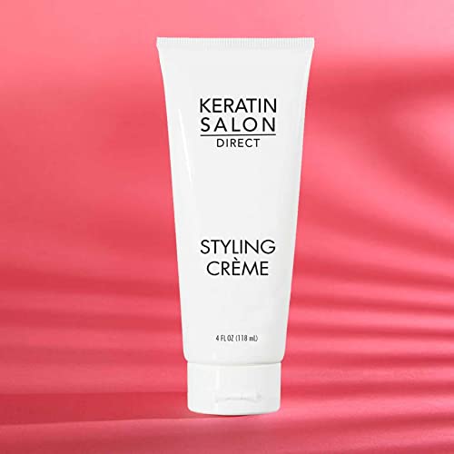 Keratin Salon Direct Styling Creme, 4 fl oz