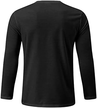 Men casual moda terno de fitness de fitness de fitness de fitness de pescoço redondo camiseta de manga comprida camisa grande para homens