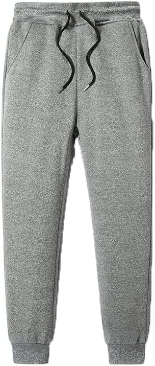 Calça de caxemira casual de moda masculina macus de pelúcia de perneiras espessadas de cor sólida calça as calças de lápis de cintura média