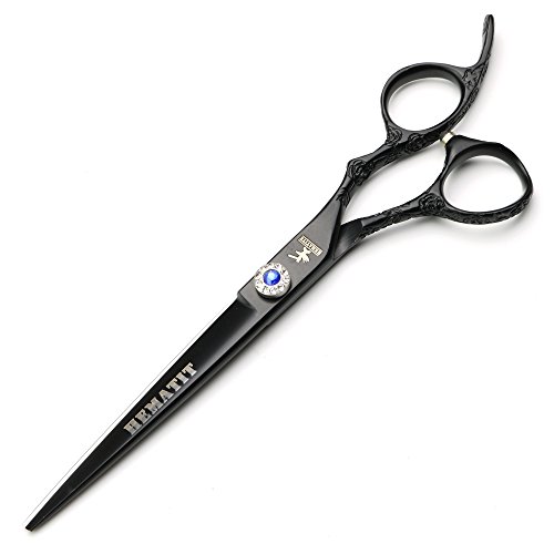 Fomalhhaut Black Rose Professional Hairdressing Scissors 19 cm de tesoura de cabelo japonês, tesoura de corte de qualidade de primeira classe