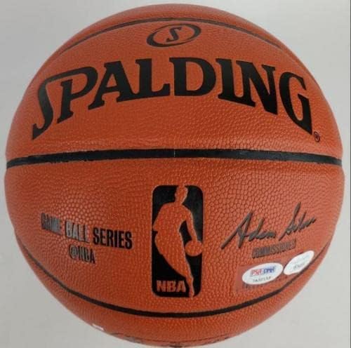 Bill Russell assinou Spalding NBA Game Ball Series Basketball PSA/DNA - Basquete autografado