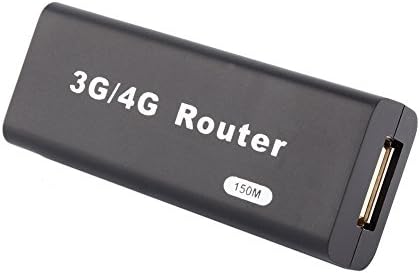 Lazmin Mini WiFi Router, roteador sem fio USB, roteador Wi -Fi portátil Mini 3G/4G