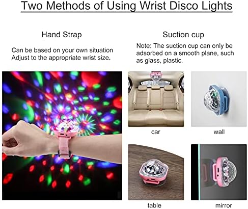 Disco Balls Mini Luz de Bola Disco, Bola Mirror Luz de Disco USB, Bateria Disco Ball Ball, Luz de Pesquisa Crianças