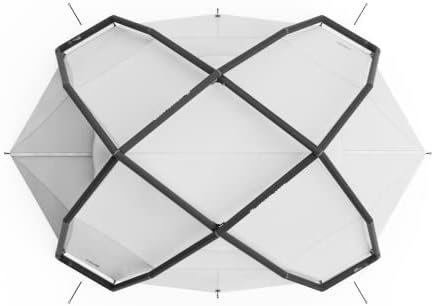 Heimplanet original | 2022 Backdoor 4 pessoas tenda | Tenda de acampamento inflável | Piso externo da barraca e tenda - 5000mm